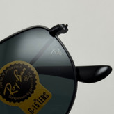 عینک آفتابی ریبن reyban شیشه سنگ تمام مشکی کد RB 3958