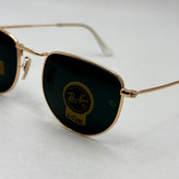عینک آفتابی ریبن rayban شیشه سنگ مشکی طلایی کد rb 3958