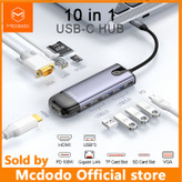 هاب 10 پورت USB-C مک دودو مدل HU-742