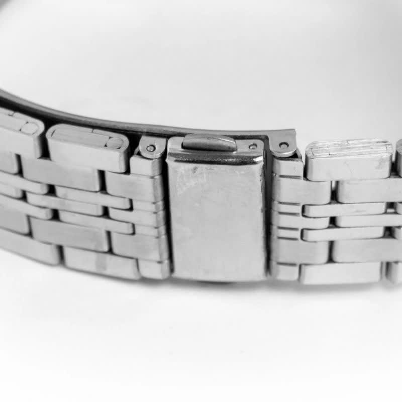 ست ساعت مچی عقربهای کوارتز زنانه و مردانه مدل ریزبافت صفحه ساده کلاسیک کد 005
