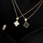 گردنبند زنانه مینیمال نگین کاری شده رنگ کاملا ثابت کد zmc (پس کرایه)