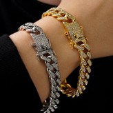 دستبند اسپرت طرح کارتیر Cartier نگین کاری شده کاملا ثابت کد zsm (پس کرایه)