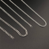 ست گردنبند و دستبند استیل مردانه طرح کارتیر تنوع طرح رنگ کاملا ثابت کد ki (پس کرایه)