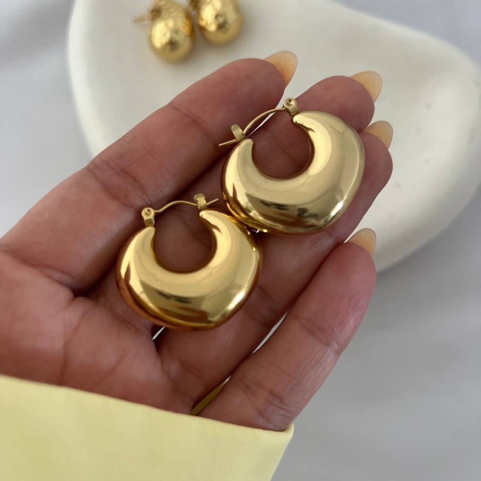 گوشواره استیل زنانه طرح دو قلب تنوع طرح رنگ ثابت و ضد حساسیت کد tj (پس کرایه)