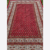 رومیزی قلمکار 8 نفره اعلا طرح کف لپی