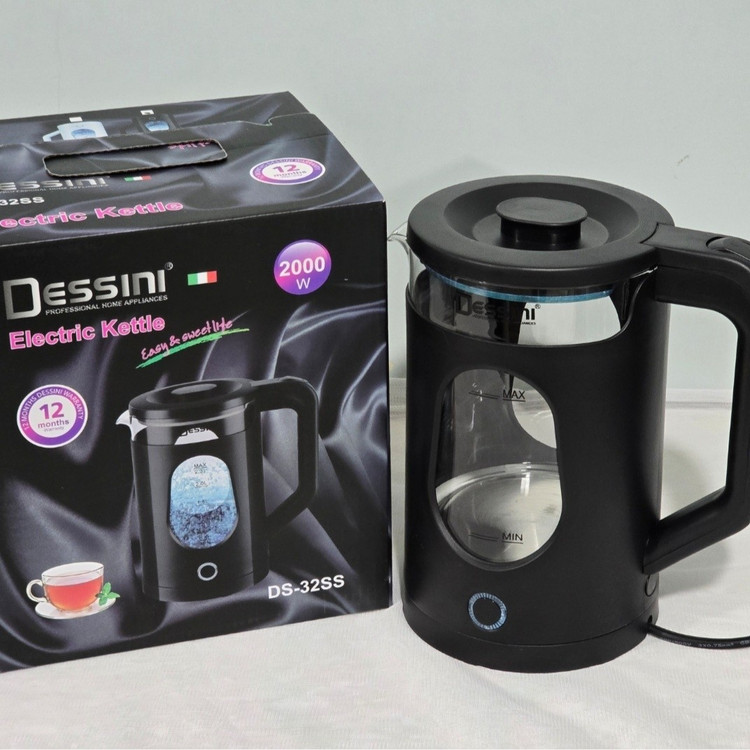 کتری برقی پیرکس دسینی ایتالیا (ارسال رایگان) 2000w (2.3 لیتر) DS-32SS