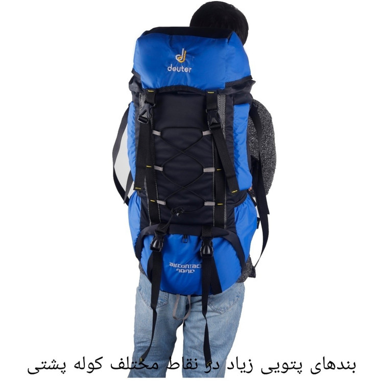 کوله پشتی کوهنوردی 60 لیتری مدل rzz-dtr pro o