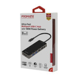هاب 11 پورت USB-C پرومیت مدل PRIMEHUB-PRO