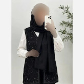 شال مرینوس ژاکارد ترک دورو ابعاد 185 در 63 سانتیمتر (2)