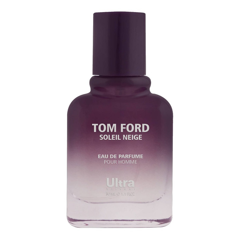 عطر جیبی مردانه اولترا ویرچوال مدل Tomford Soliel Neige حجم 30 میلی لیتر