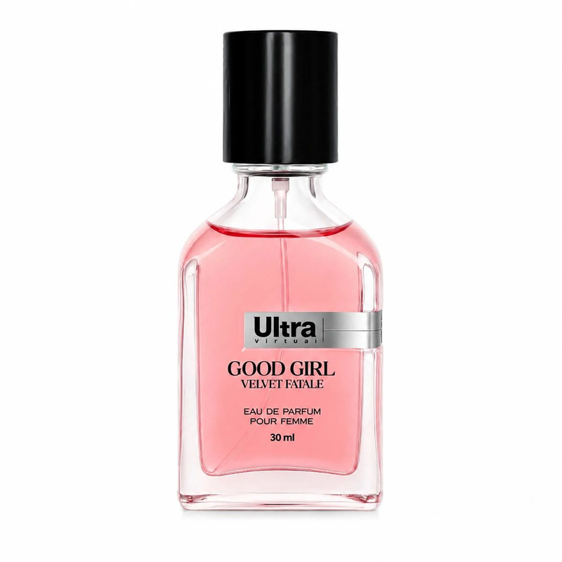 عطر جیبی زنانه اولترا ویرچوآل مدل Good Girl Velvet Fatale با رایحه گرم حجم 30 میلی‌لیتر