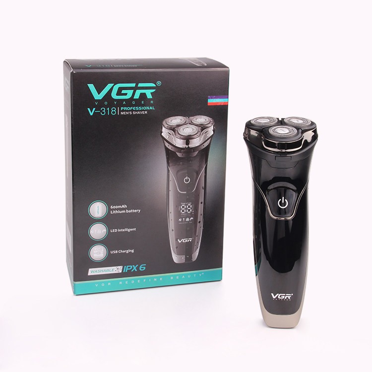 خرید ریش تراش سه تیغ وی جی ار مدل VGR V-318