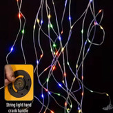 چراغ کمپینگ مدل ریسه دار کد W5208 RGB