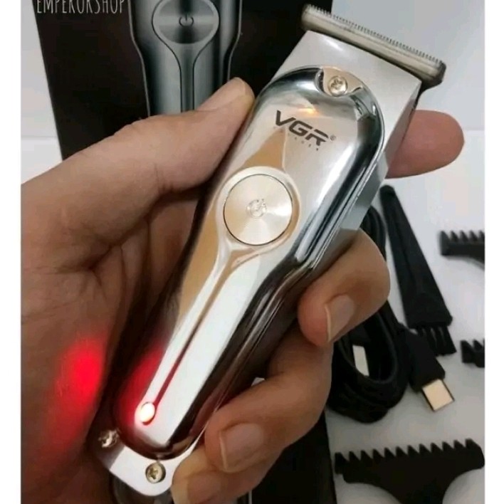 ماشین اصلاح موی سر و صورت وی جی ار مدل V-071 اصل پلمپ شرکتی