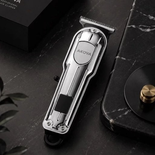 ماشین اصلاح حرفه ای و همه کاره با تیغه های تیتانیومی، شارژ USB و نمایشگر دیجیتال