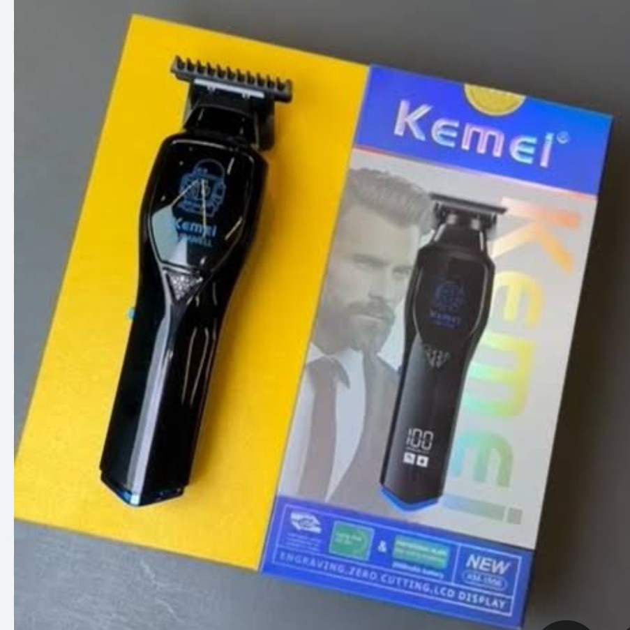 ماشین اصلاح خط زن موی سر و صورت کیمی مدل Kemei 1556