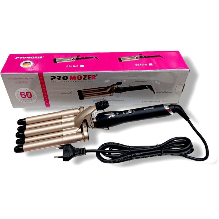 دستگاه فرکننده مارک موزر آلمان PRO MOZER 66185 حالت دادن مو در سی ثانیه روکش نانو ضد اسیب رساندن به مو دارای دو درج