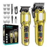 ست ماشین اصلاح حجم زن و خط زن وی جی ار VGR V-900 V-600