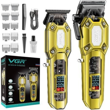 ست ماشین اصلاح حجم زن و خط زن وی جی ار VGR V-900 V-600
