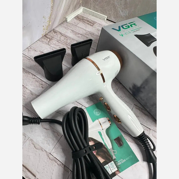 سشوار حرفه ای وی جی ار مدل VGR V-414 VGR V-414 HAIRDRYER
