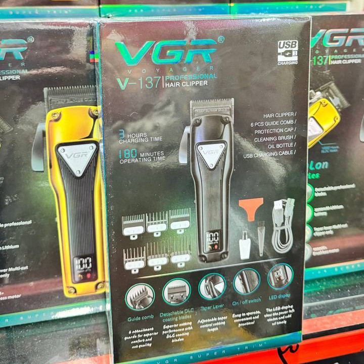 ماشین اصلاح وی جی ار مدل vgr v 137 بسیار پر قدرت و با کیفیت