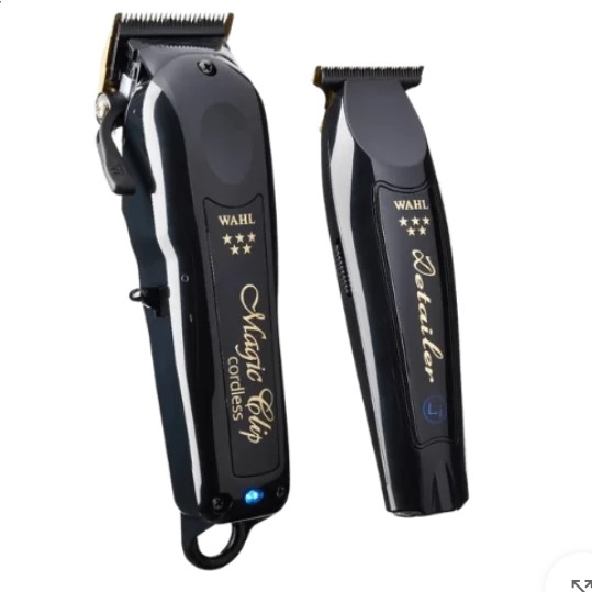 ست ماشین اصلاح وال باربر کمبو خط زن ،صفر زن حجم زن ست بسیار کاربردی مخصوص ارایشگران ماهر Wahl Barber Combo Cordles