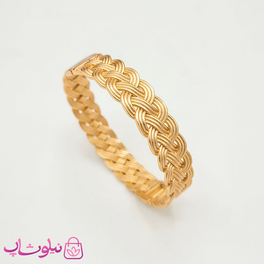تکپوش زنانه ژوپینگ مدل طلایی پهن سایز 3 کد 8791
