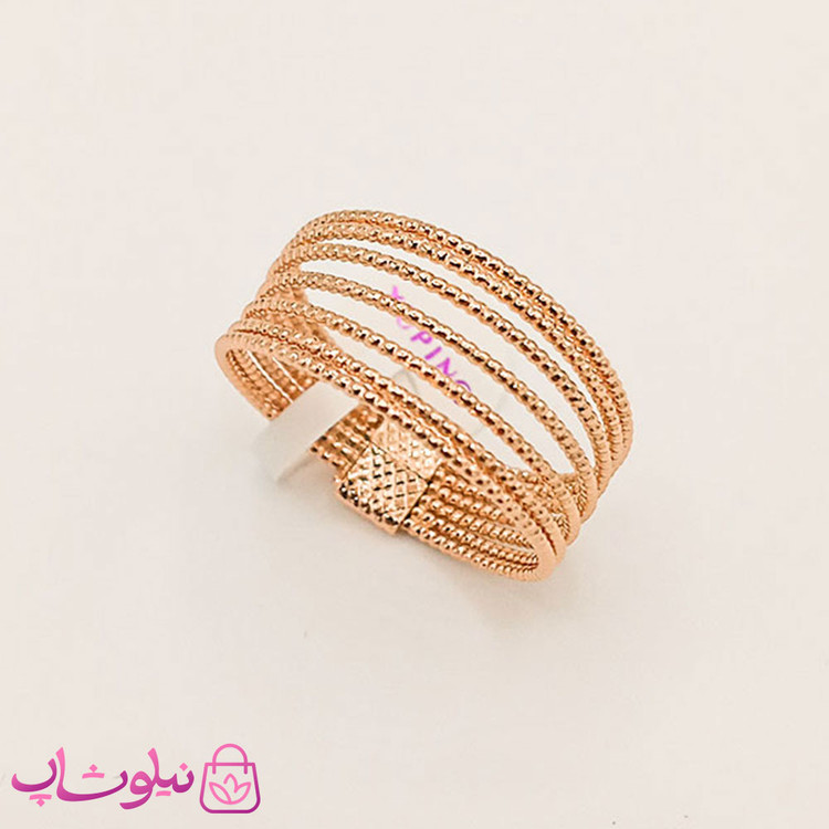 انگشتر زنانه ژوپینگ 7 ردیفه کد 3491