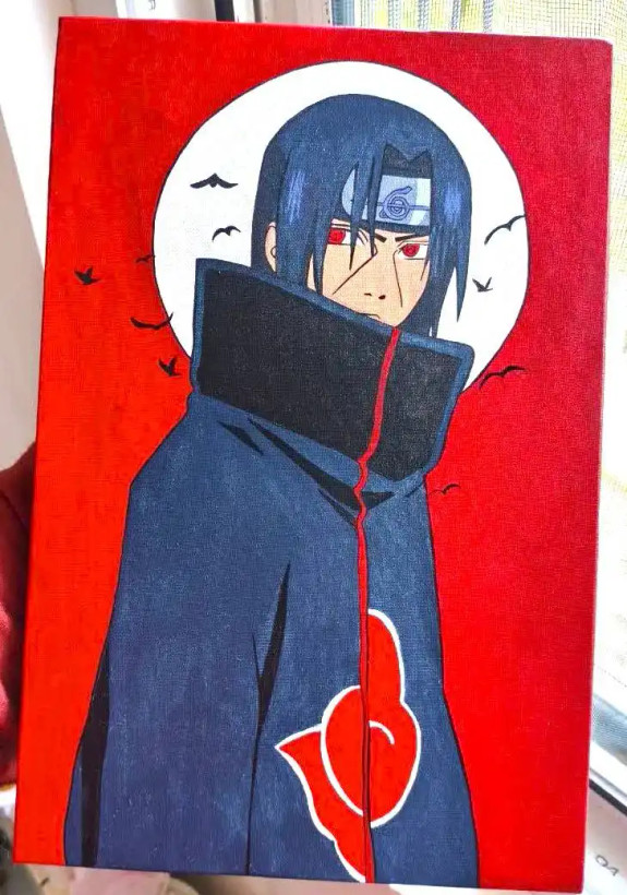 تابلو نقاشی بوم ایتاچی اوچیها در آکاتسوکی | انیمه ناروتو (Naruto)