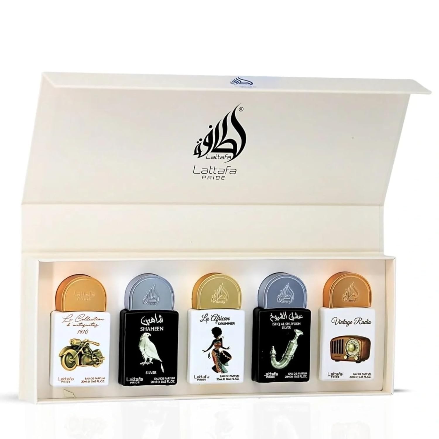 ست هدیه 5 عددی لطافه پراید شماره 5 Lattafa Pride Gift Set