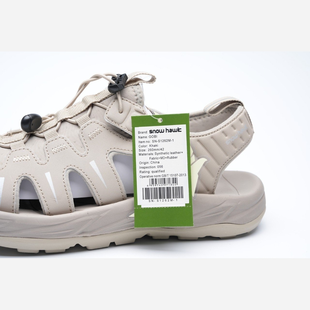 صندل جلو بسته مردانه اسنوهاک مدل GOBI کد SN-S1262M