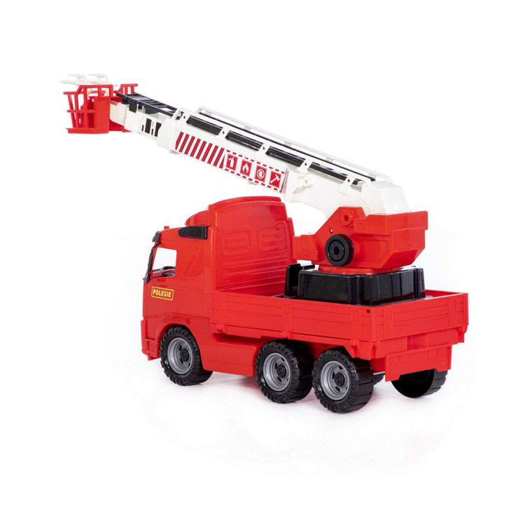 ماشین اسباب بازی بزرگ پولسی مدل آتش نشانی