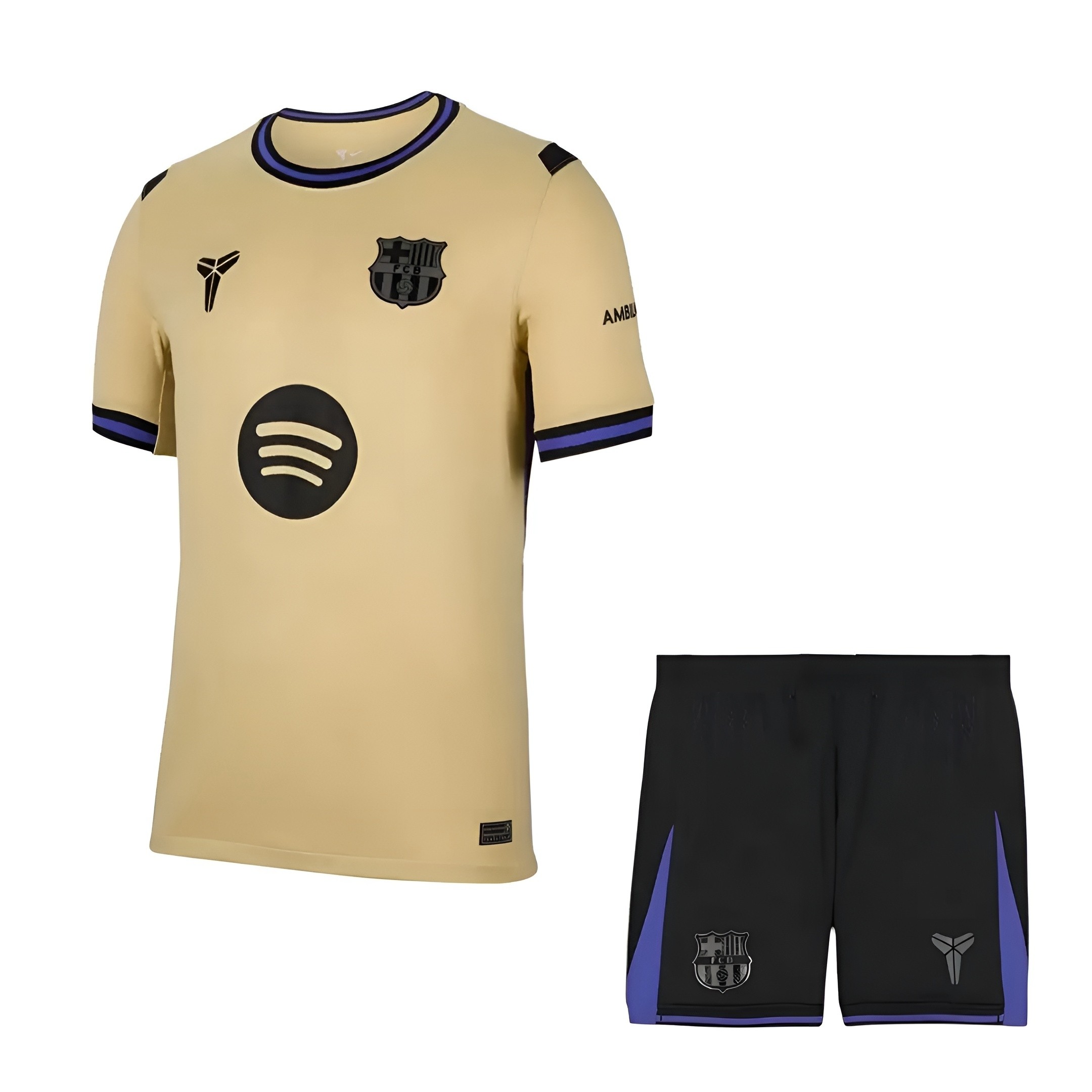 ست لباس ورزشی تیم بارسلونا مدل لامین یامال شماره 10