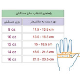 دستکش بوکس بچگانه تا بزرگسال فوم اعلا مارک گرین هیل سایز 6 تا 16