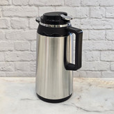فلاسک استیل داخل شیشه ای درجه یک کازوکی+ ارسال رایگان