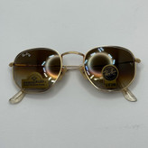 عینک ریبن شیشه سنگ هگزونال قهوه ای هایلایت آنتی رفلکس به همراه پک کامل ریبن کد Rayban RB 3548 (ارسال رایگان)