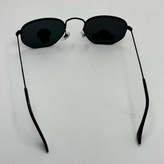 عینک ریبن هگزونال شیشه سنگ تمام مشکی به همراه پک کامل ریبن کد Rayban RB 3548 (ارسال رایگان)