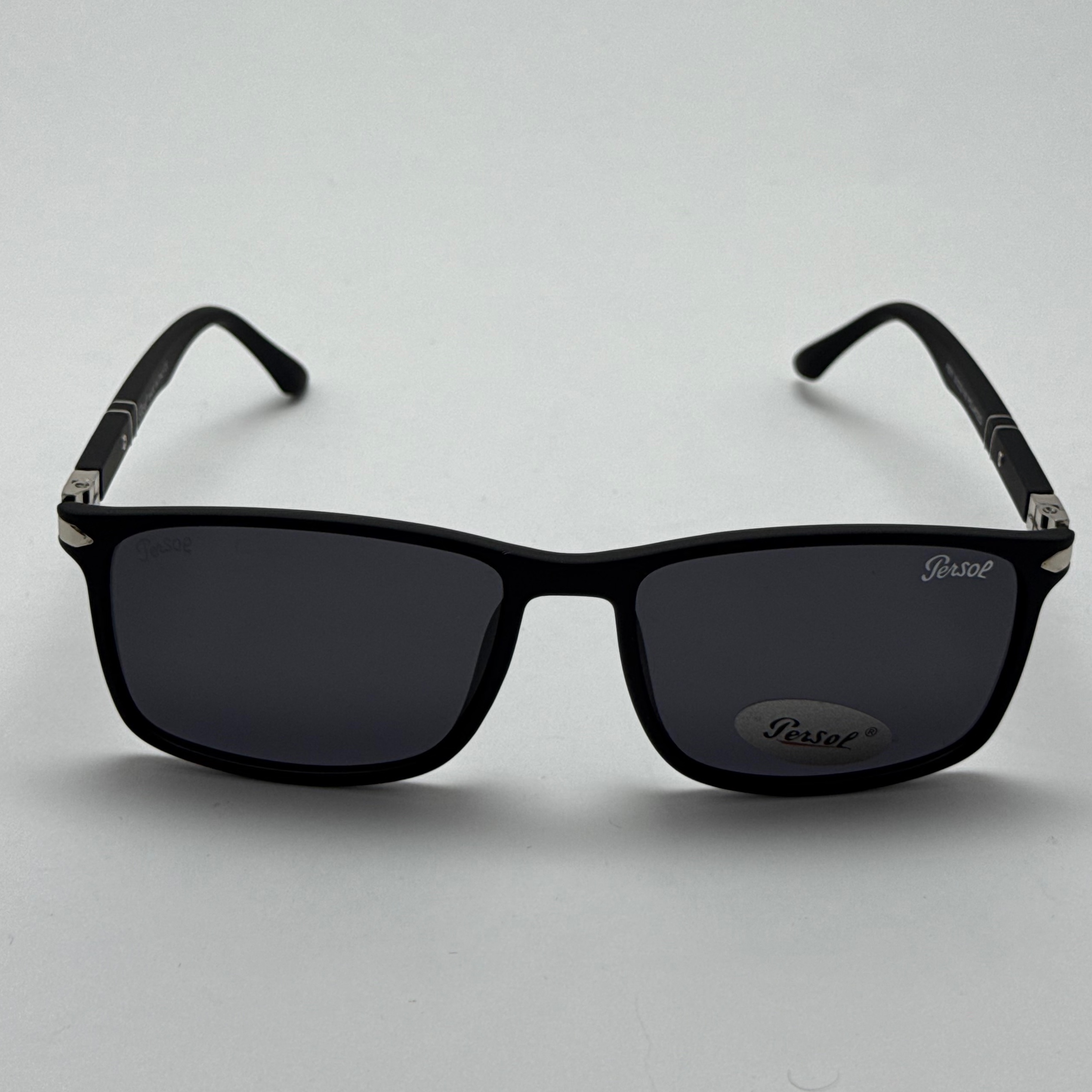 عینک آفتابی پلاریزه پرسول PERSOL مستطیلی لولا فنری کد P 8011 (ارسال رایگان)