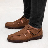 کفش مردانه تابستانی چسبی مدل برمودا رنگ عسلی پرفرووش