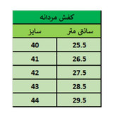 کفش مردانه رسمی بندی مدل سبلان رنگ عسلی تیره پرفرووش
