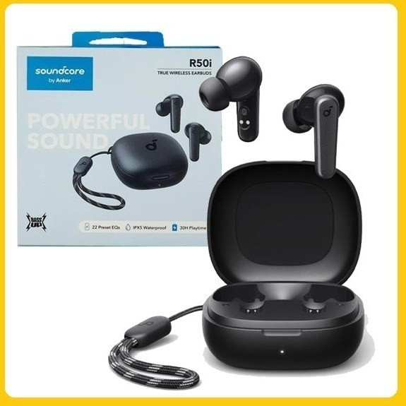 هندزفری بلوتوثی انکر Soundcore r50i - مقاوم در برابر آب و تعریق پرفروش ترین ایرپاد بازار پرفروش