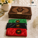 پرچم متبرک حرم امام حسین ( باسنداصالت محصول از العتبه الحسینی ) ایام ماه محرم