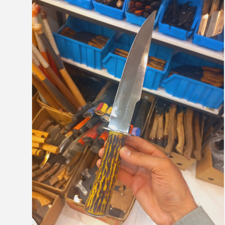 چاقوی کمپینگ و کوهنوردی ضدزنگ حیدری زنجان