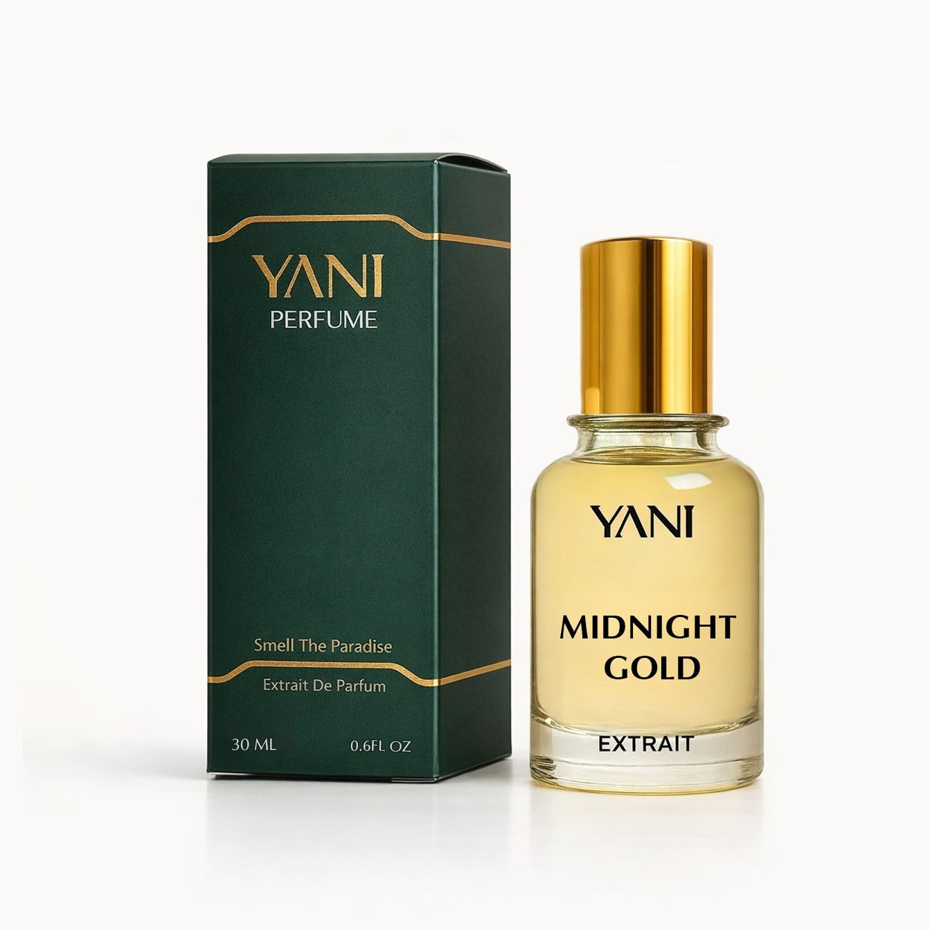 عطر مانسرا میدنایت گلد با رایحه ملایم شرقی چوبی،حجم 30میل اکسترا دپرفیوم عطریانی