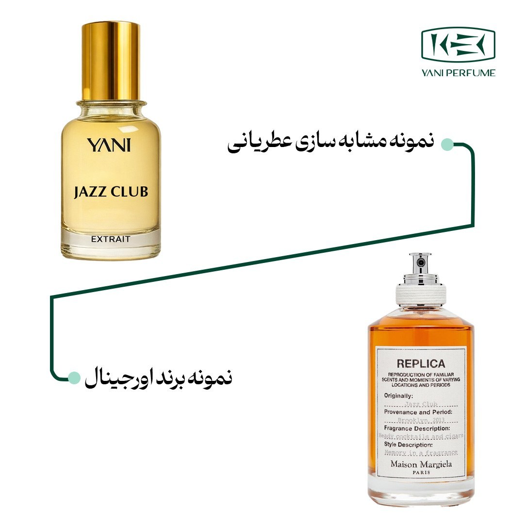 عطر میسون مارتین مارگیلا جاز کلاب با رایحه چوبی و طبع گرم حجم 50 میل اکستراد پرفیوم