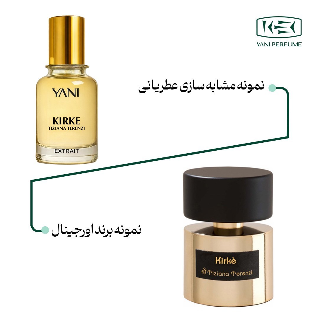 عطر تیزیانا ترنزی کریکه با رایحه با رایحه چایپر میوه ای با طبع ملایم حجم 50میل غلظت اکسترادپرفیوم از برند عطریانی