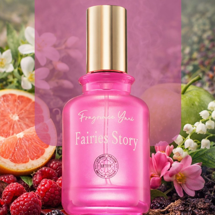 عطر دخترانه قصه پریا با رایحه ملایم و گلی میوه ای حجم 50 میلی لیتر از برند عطریانی