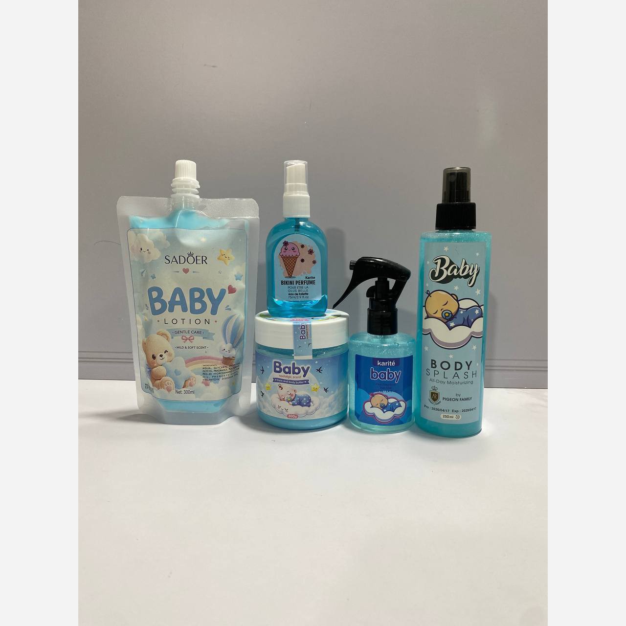 پک 5 عددی بیبی baby آبی
